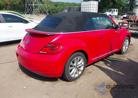 2014 Volkswagen Beetle из США, поврежденный, VIN 3VW5L7AT5EM801216